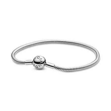 Pandora Moments Sparkling Infinity Heart Clasp Snake Chain
