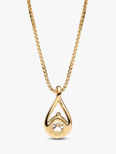 Pandora Infinite Lab-Grown Diamond Pendant Necklace