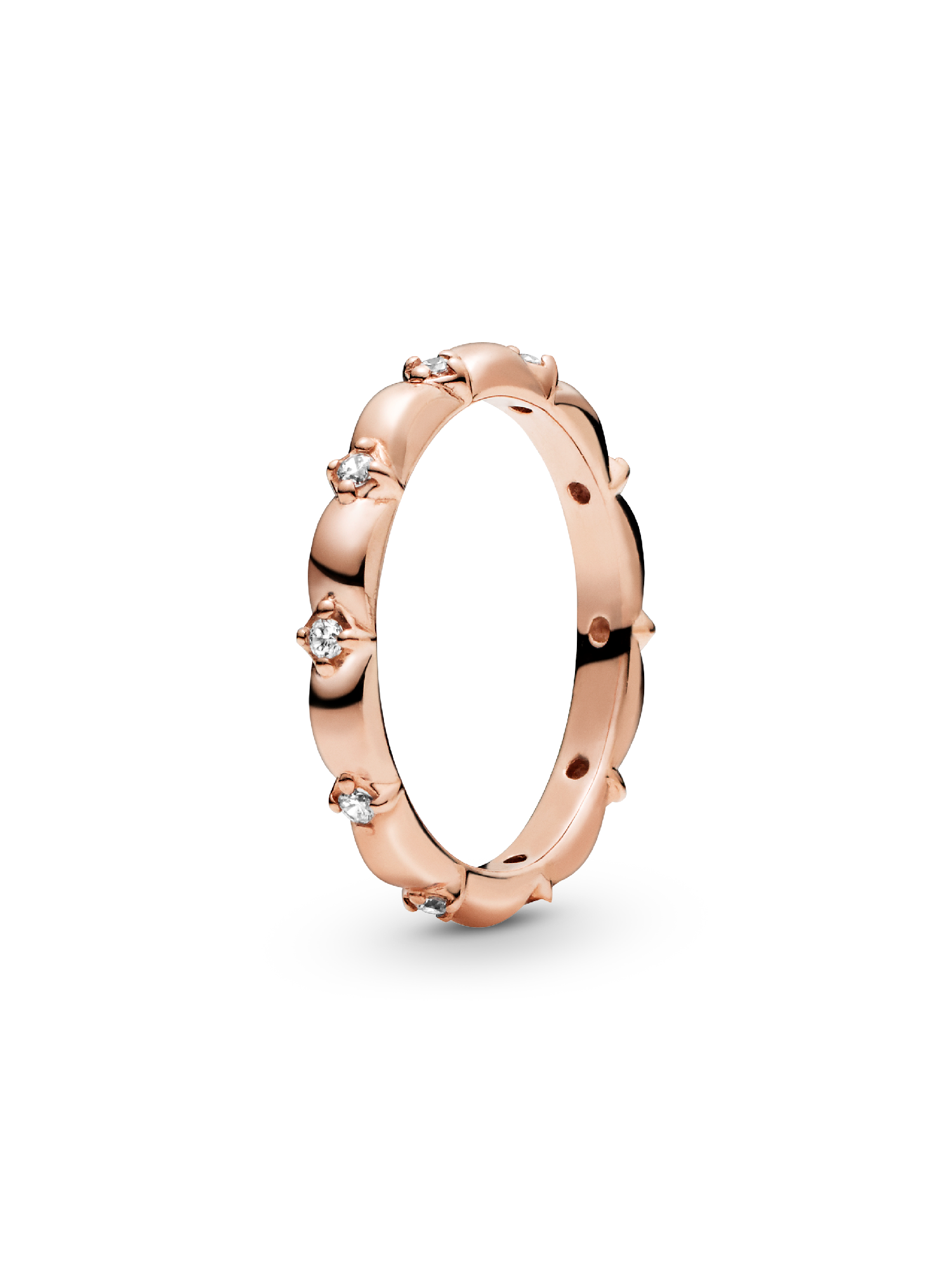 Flower Petals Band Ring