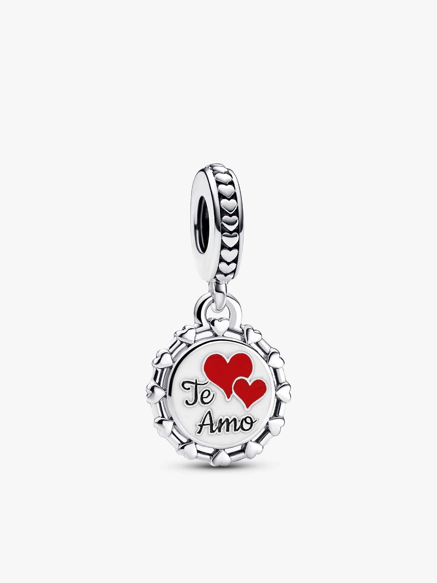 Charm-pendentif « Te amo »
