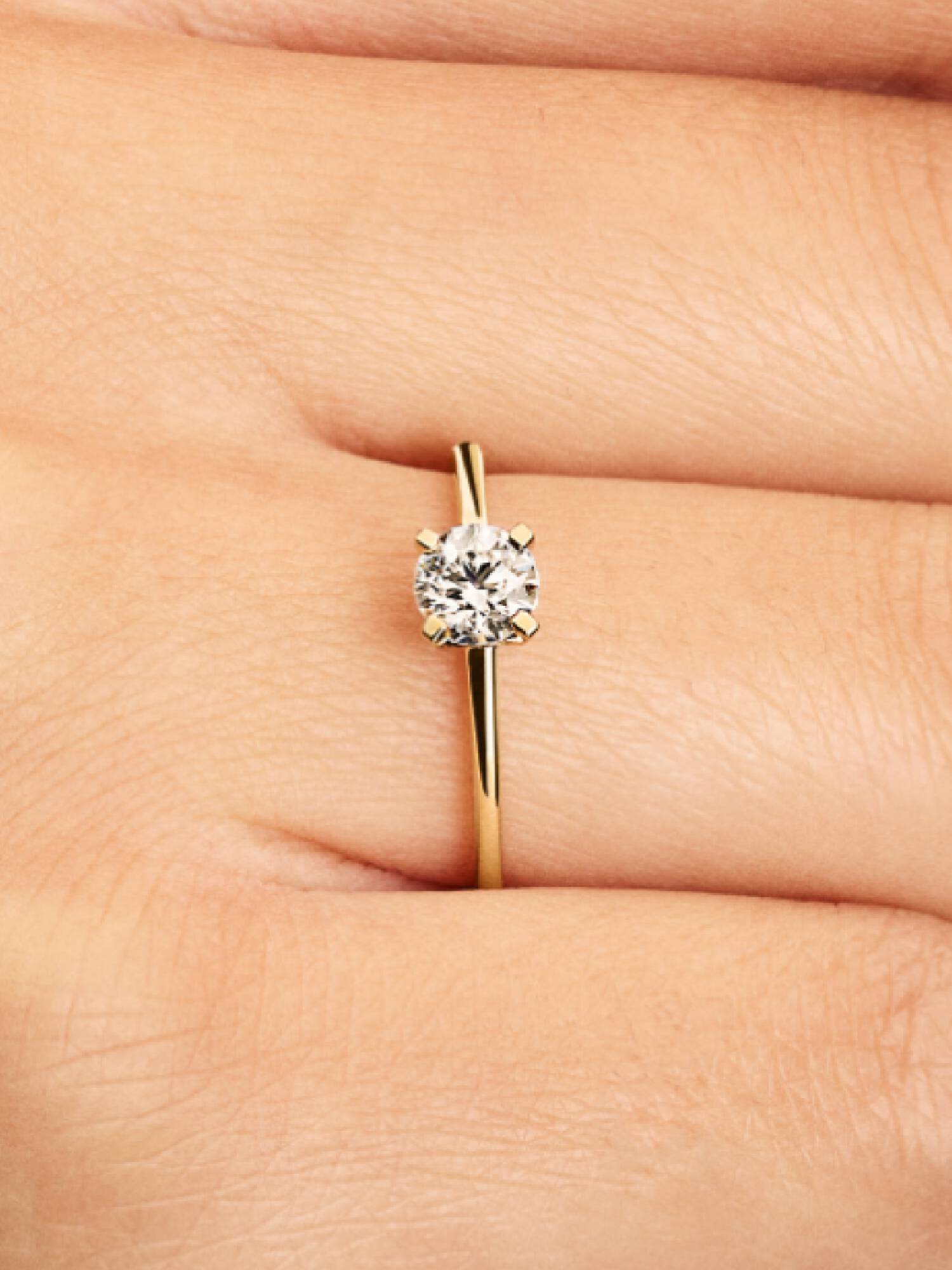 Bague à diamant cultivé en laboratoire Pandora Era