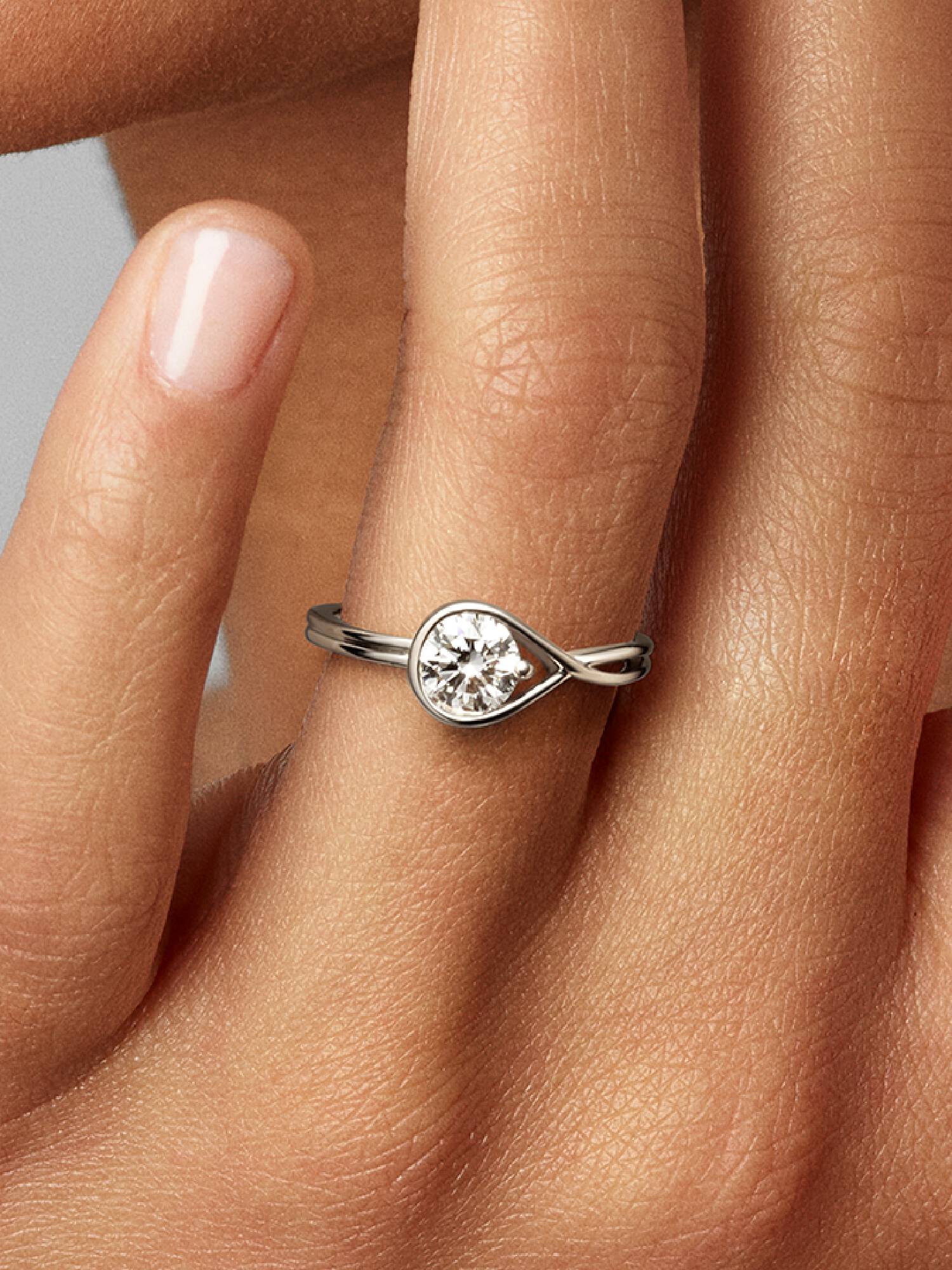 FINAL SALE - Pandora Infinite Lab-Grown Diamond Ring