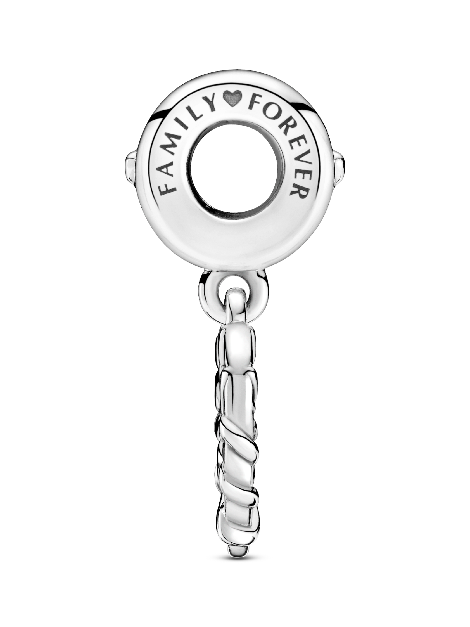 Heart Family Tree Dangle Charm