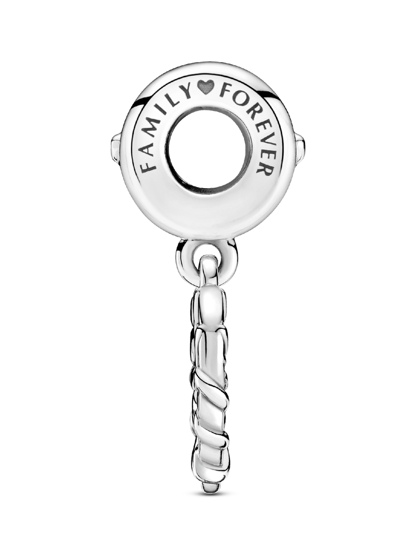Heart Family Tree Dangle Charm