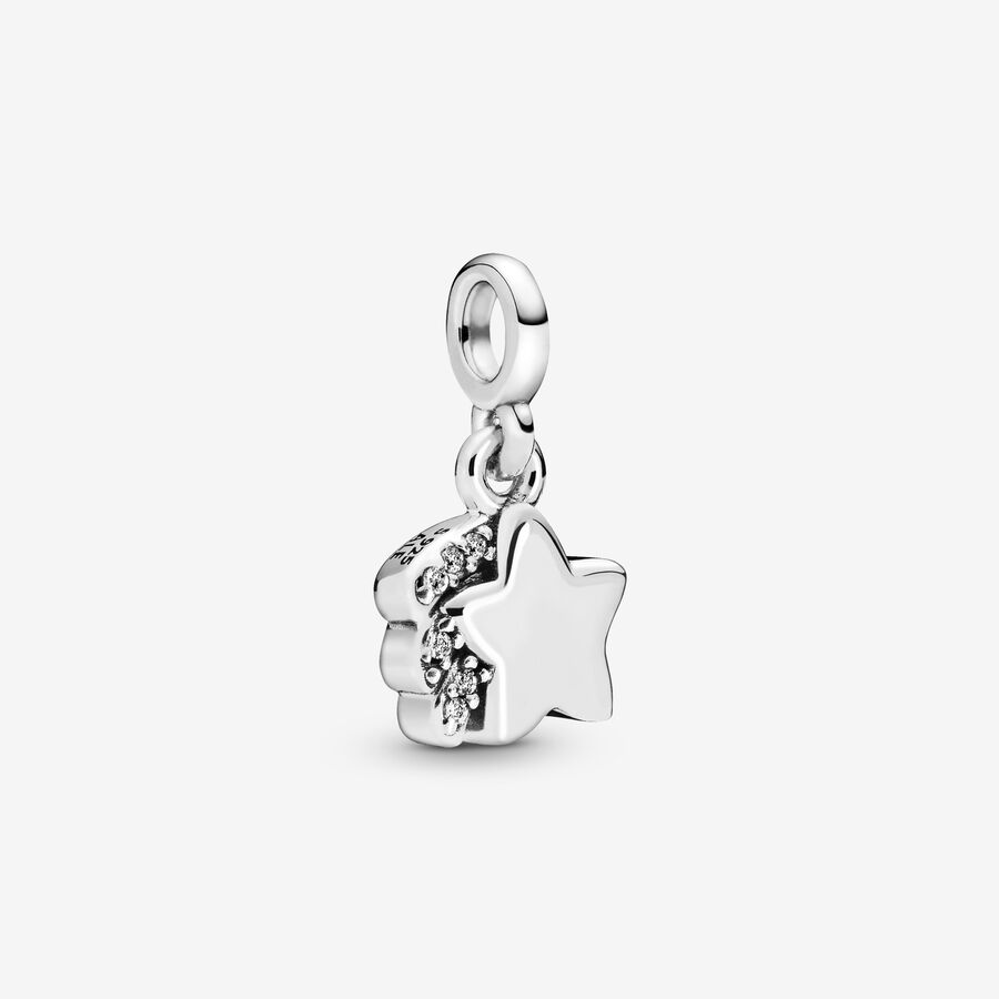 VENTE FINALE - Mini charm-pendentif Étoile filante Pandora ME image number 0