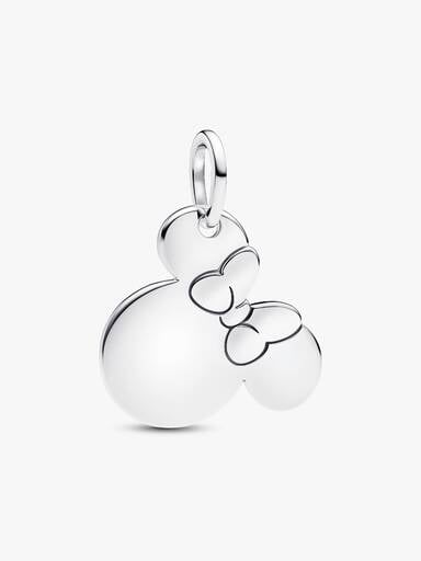 Charm-pendentif à graver Minnie Mouse de Disney