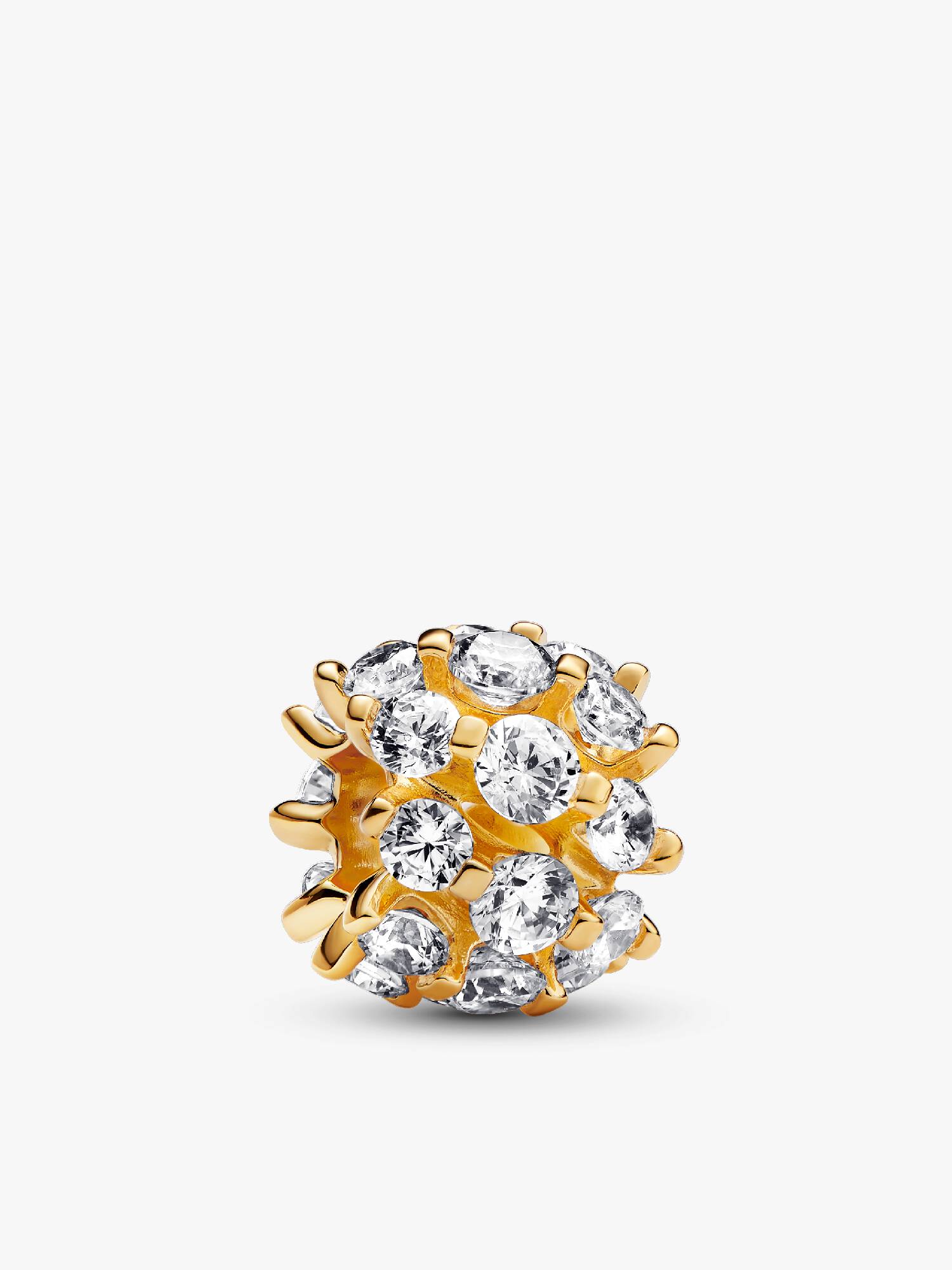 VENTE FINALE - Charm rond scintillant