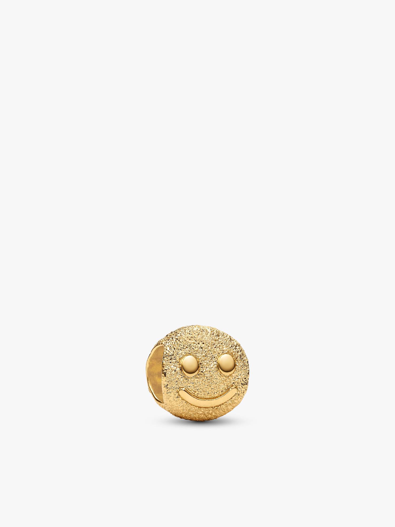 Mini charm Bonhomme sourire texturé