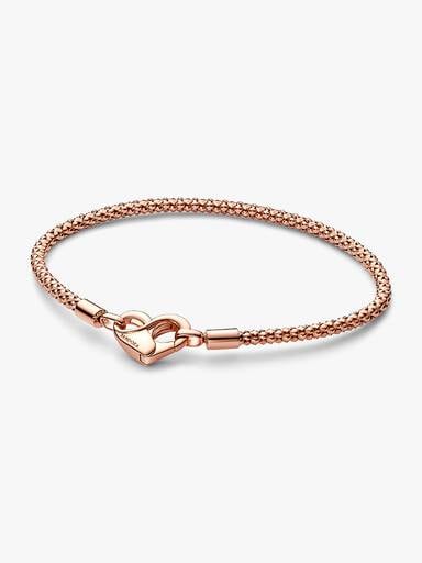 Bracelet à chaîne cloutée Pandora Moments