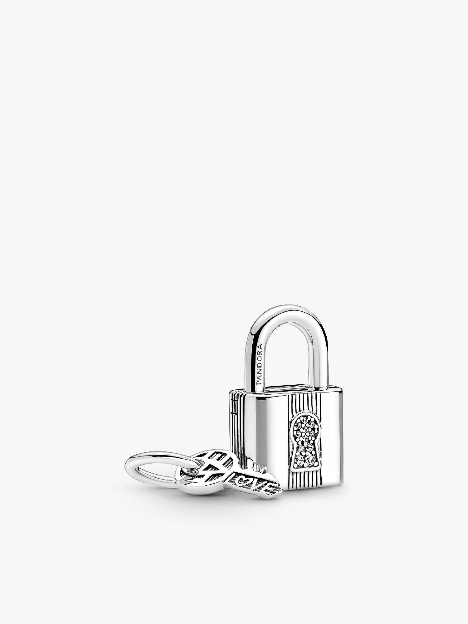 Charm-pendentif Cadenas et clé