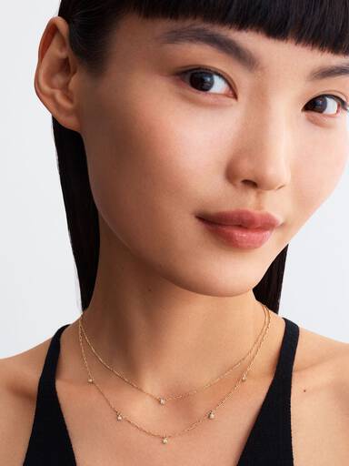 Collier à pendentif avec diamant cultivé en laboratoire Pandora Era