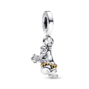 Charm-pendentif Baloo 100e anniversaire de Disney avec diamant créé en laboratoire de 0,009 ct pt