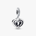 Charm-pendentif Empreinte de pied Charm-pendentif Empreinte de pied