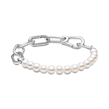 Bracelet de perles de culture d’eau douce traitées Pandora ME