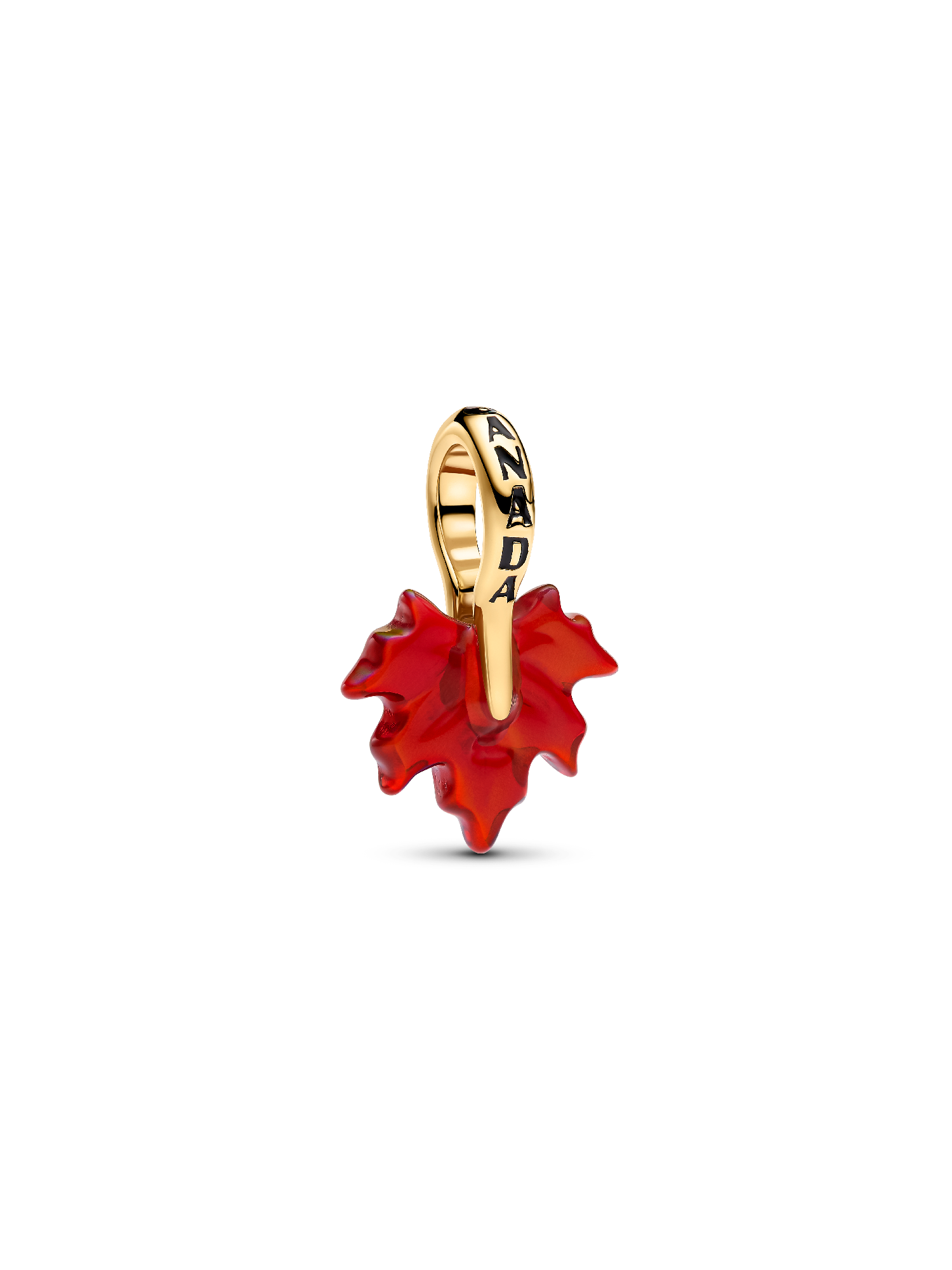 Red Maple Leaf Dangle Charm