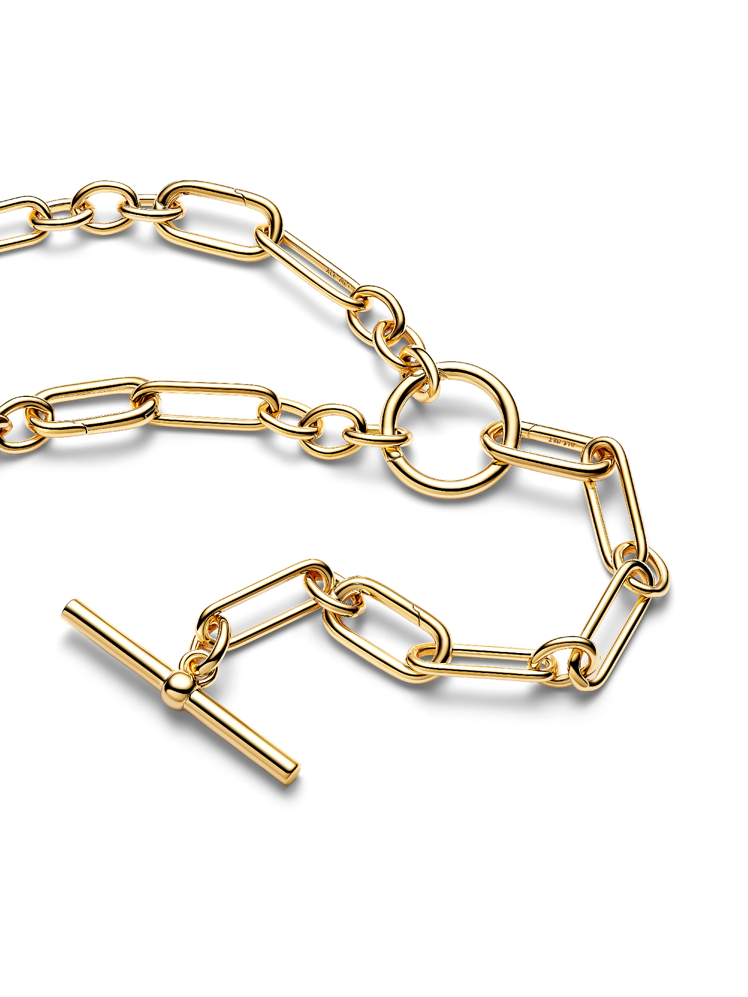 Collier en Y à chaîne à maillons