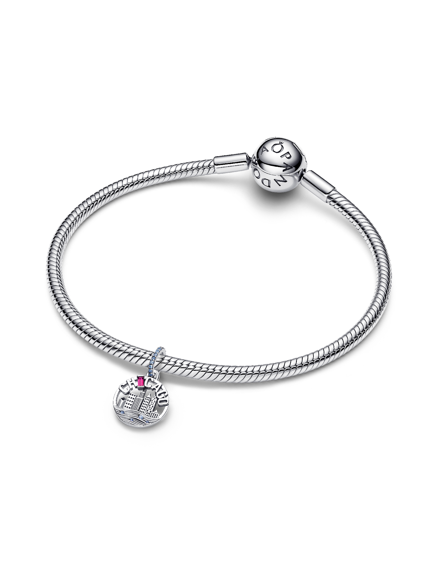 Chicago Skyline Dangle Charm