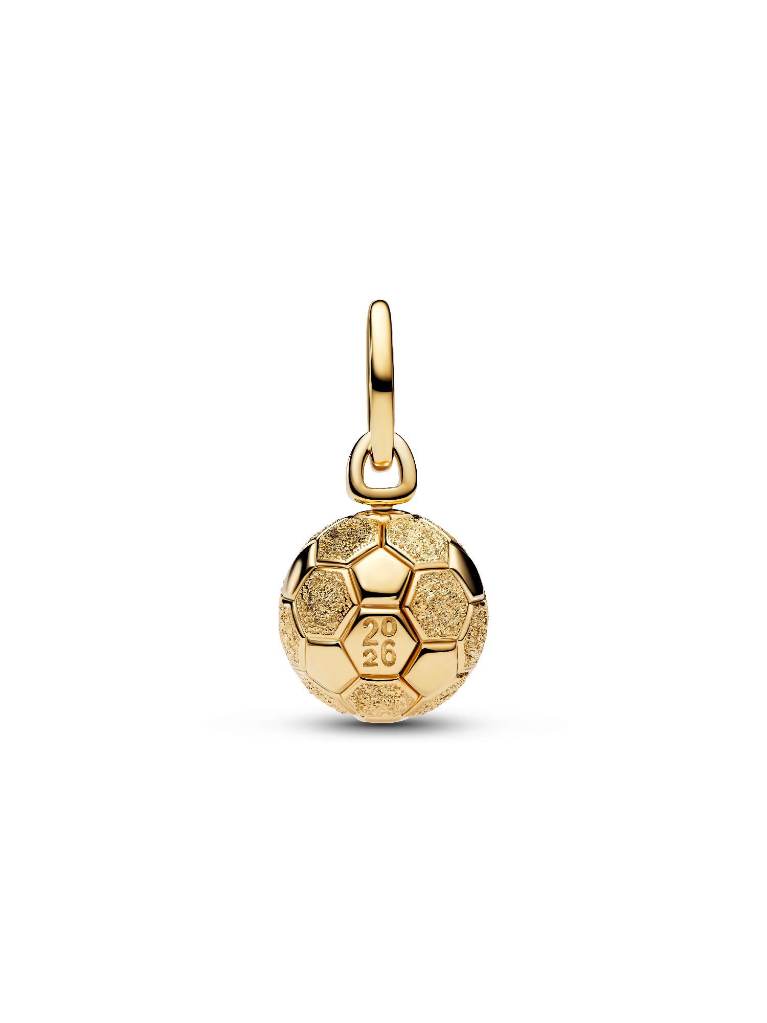 Soccer Ball 2026 Lab-Grown Diamond Dangle Charm