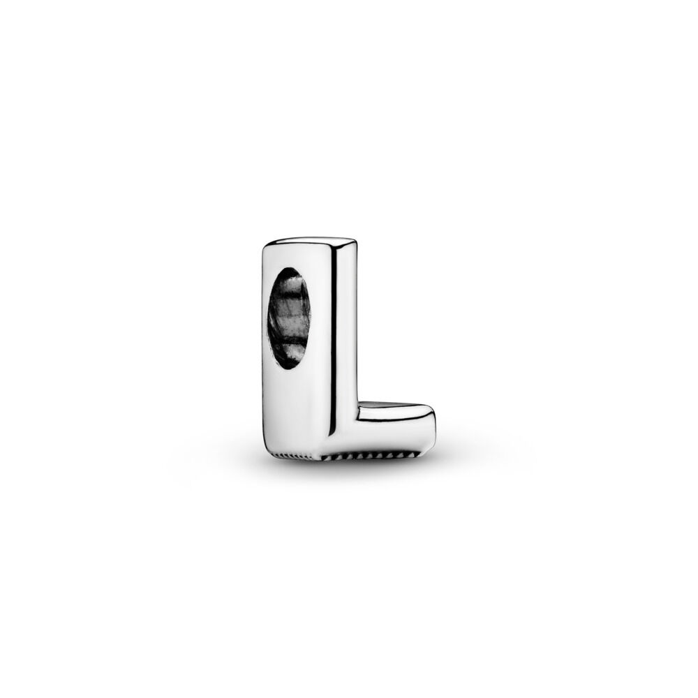 Letter L Alphabet Charm | Sterling silver | Pandora Canada