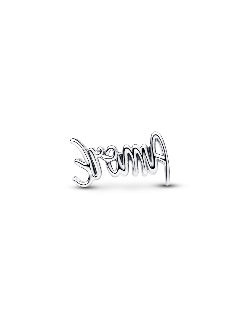 Amore Script Charm