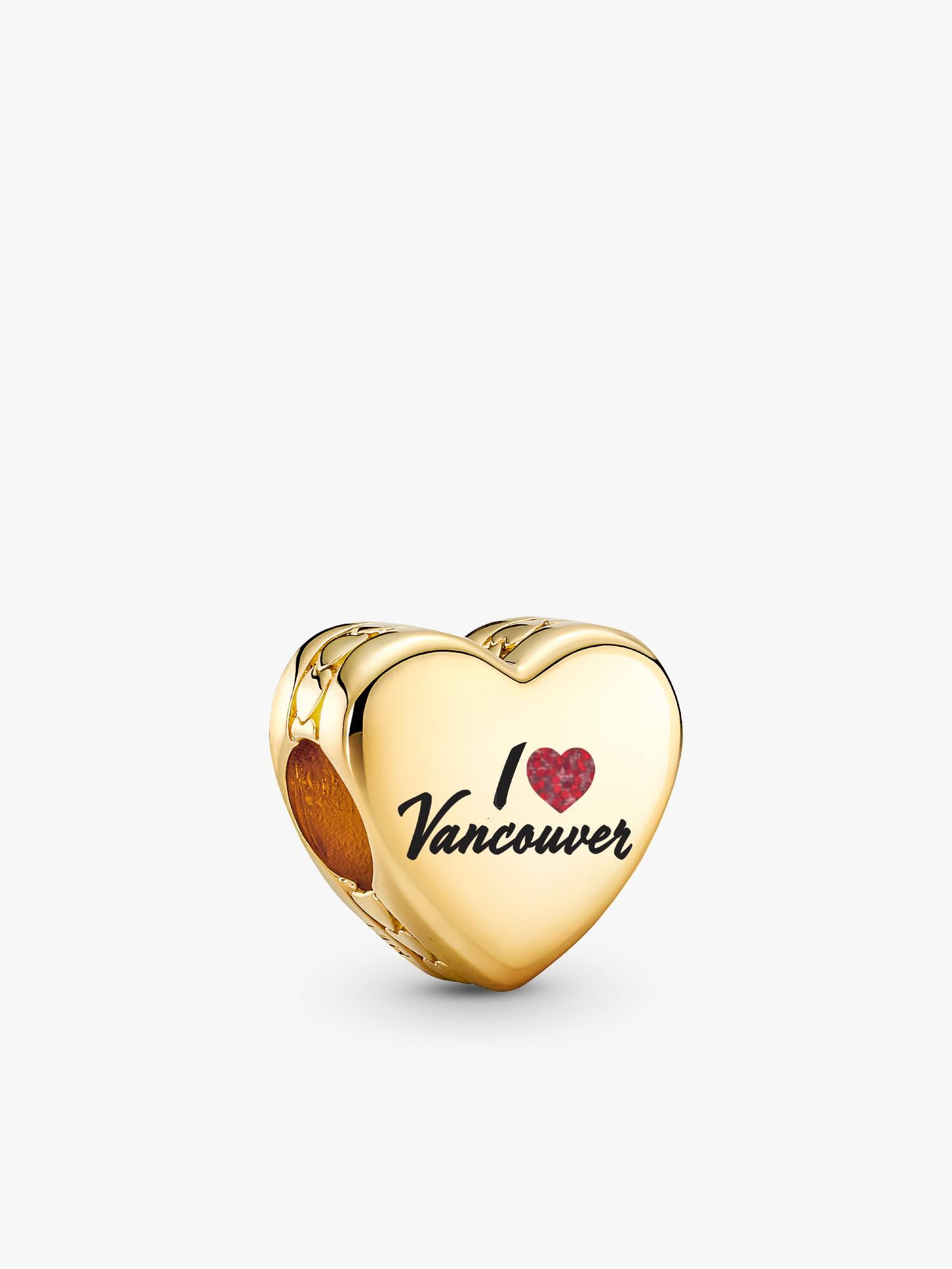FINAL SALE - Vancouver My Happy Place Heart Charm