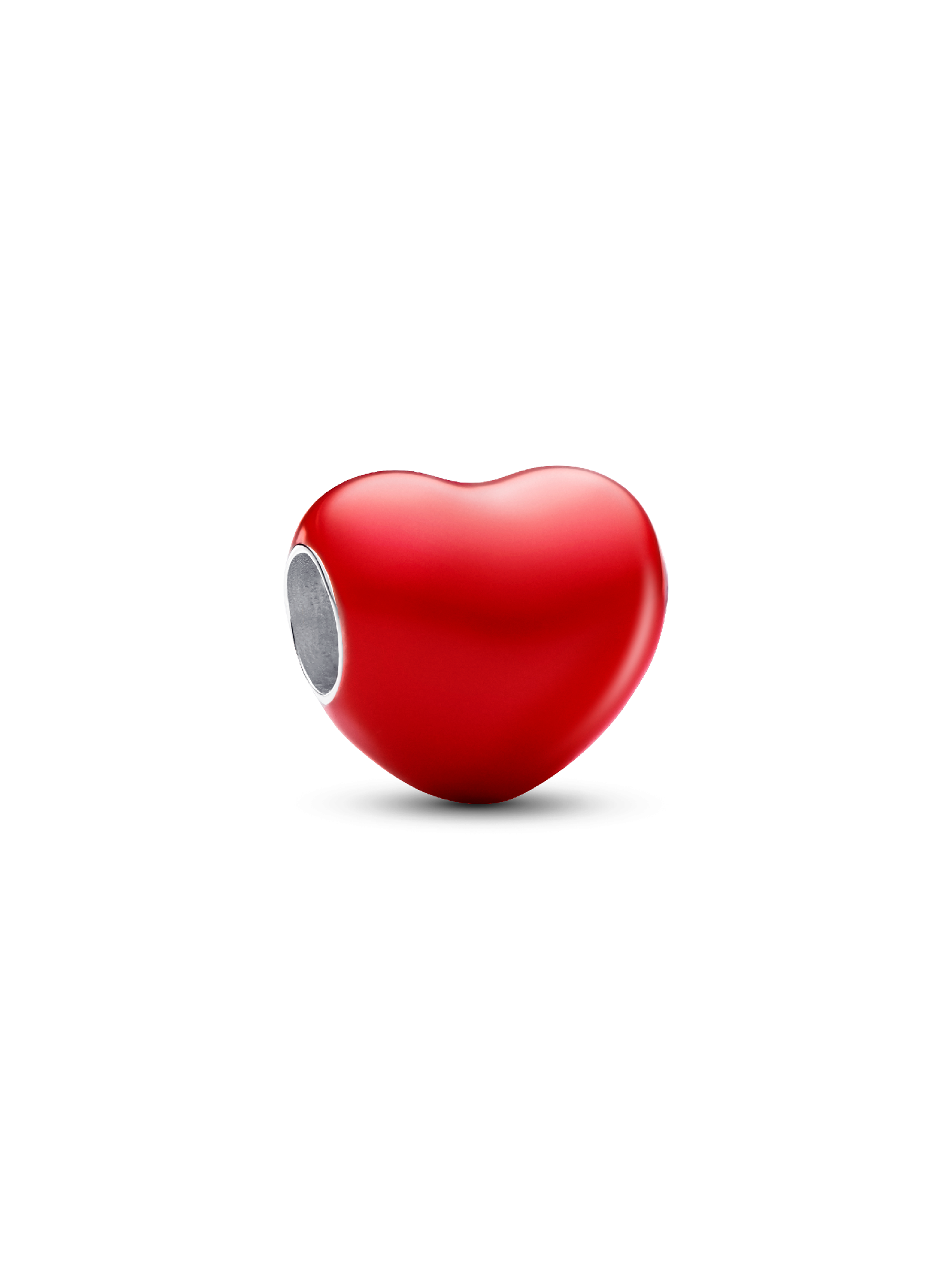 Colour-changing Hidden Message Heart Charm | Sterling silver