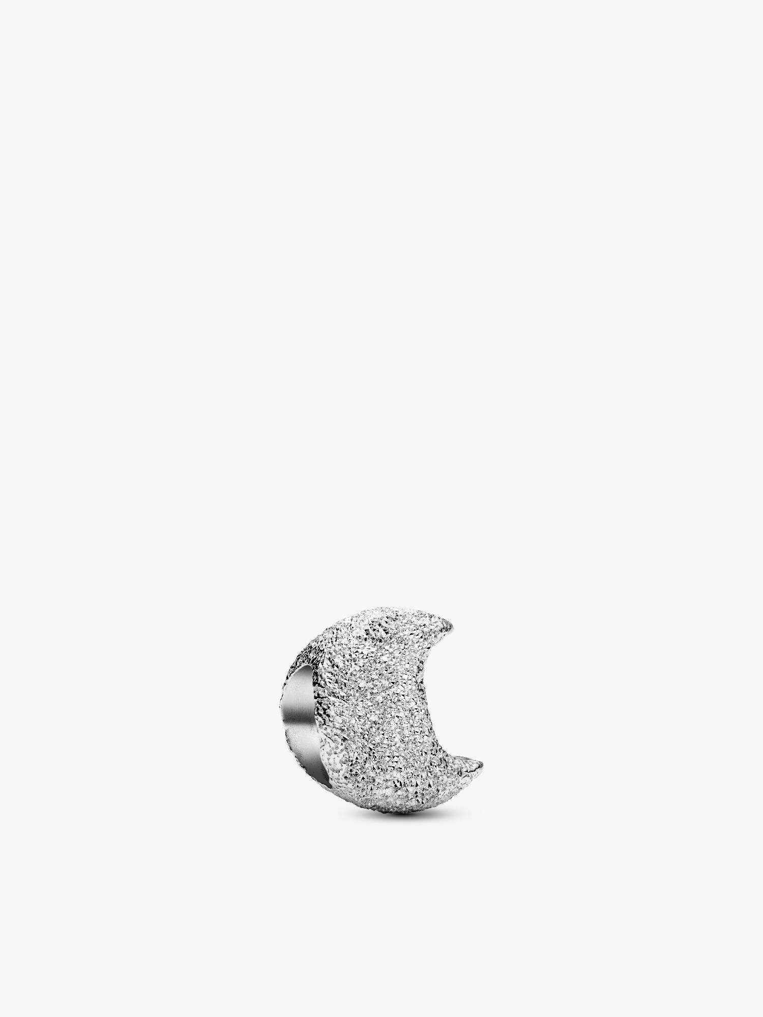 Mini charm Lune texturée