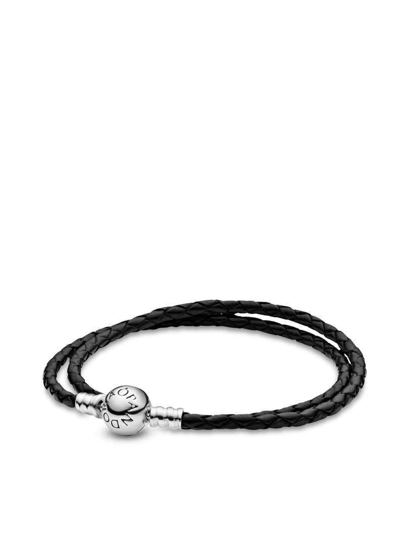 Metallic Puffy Heart Charm Bracelet Set