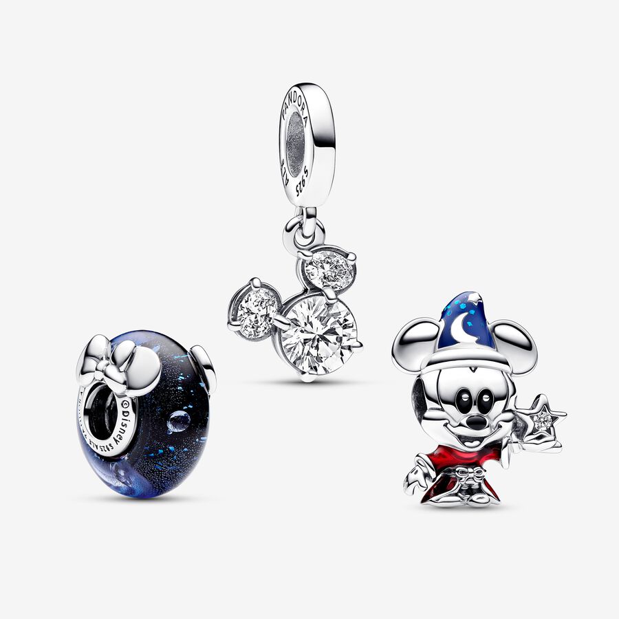 Disney Mickey and Minnie Believe in Magic Charm Trio image number 0