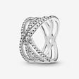 FINAL SALE - Entwined Lines Ring