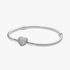 Sparkling Heart & Snake Chain Bracelet Sparkling Heart & Snake Chain Bracelet