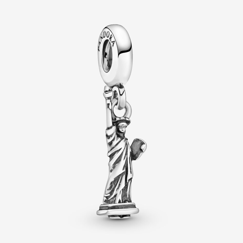 Breloque Statue de la Liberté de New York | Argent sterling ...
