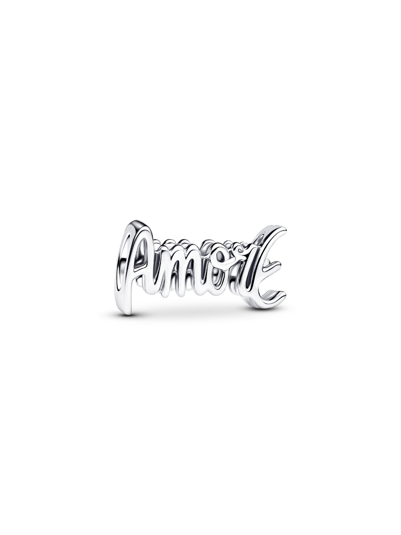 Amore Script Charm