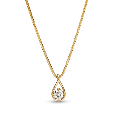 Pandora Infinite Lab-grown Diamond Pendant & Necklace 0.50 ct tw 14k Gold