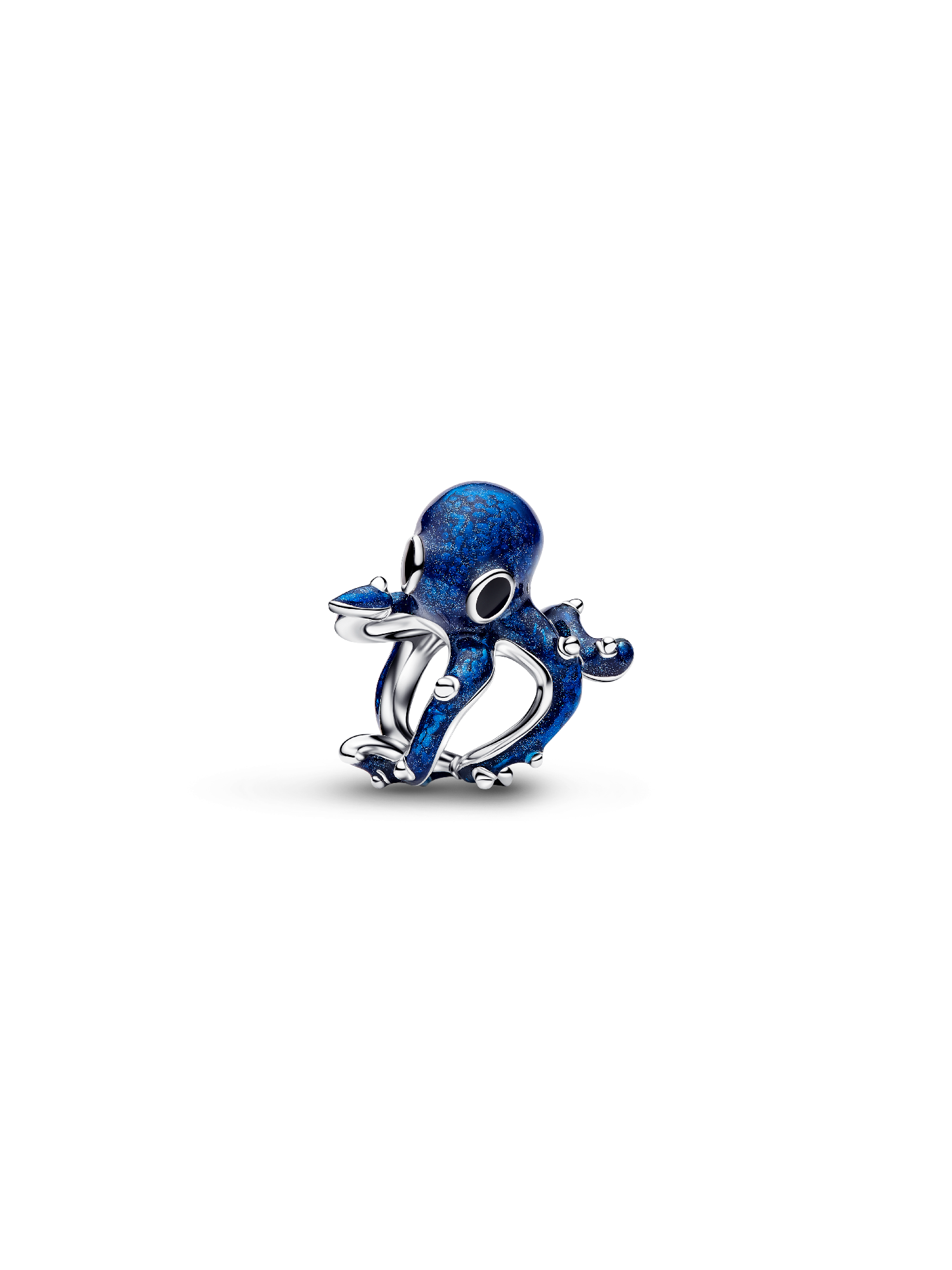 Blue Octopus Charm