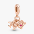 Airplane, Globe & Suitcase Triple Dangle Charm Airplane, Globe & Suitcase Triple Dangle Charm