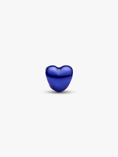 Mini charm Cœur bleu