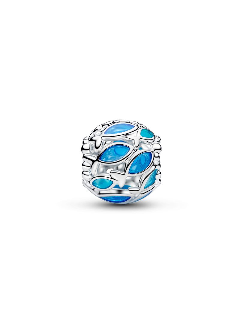 Openwork Swimming Fish Charm