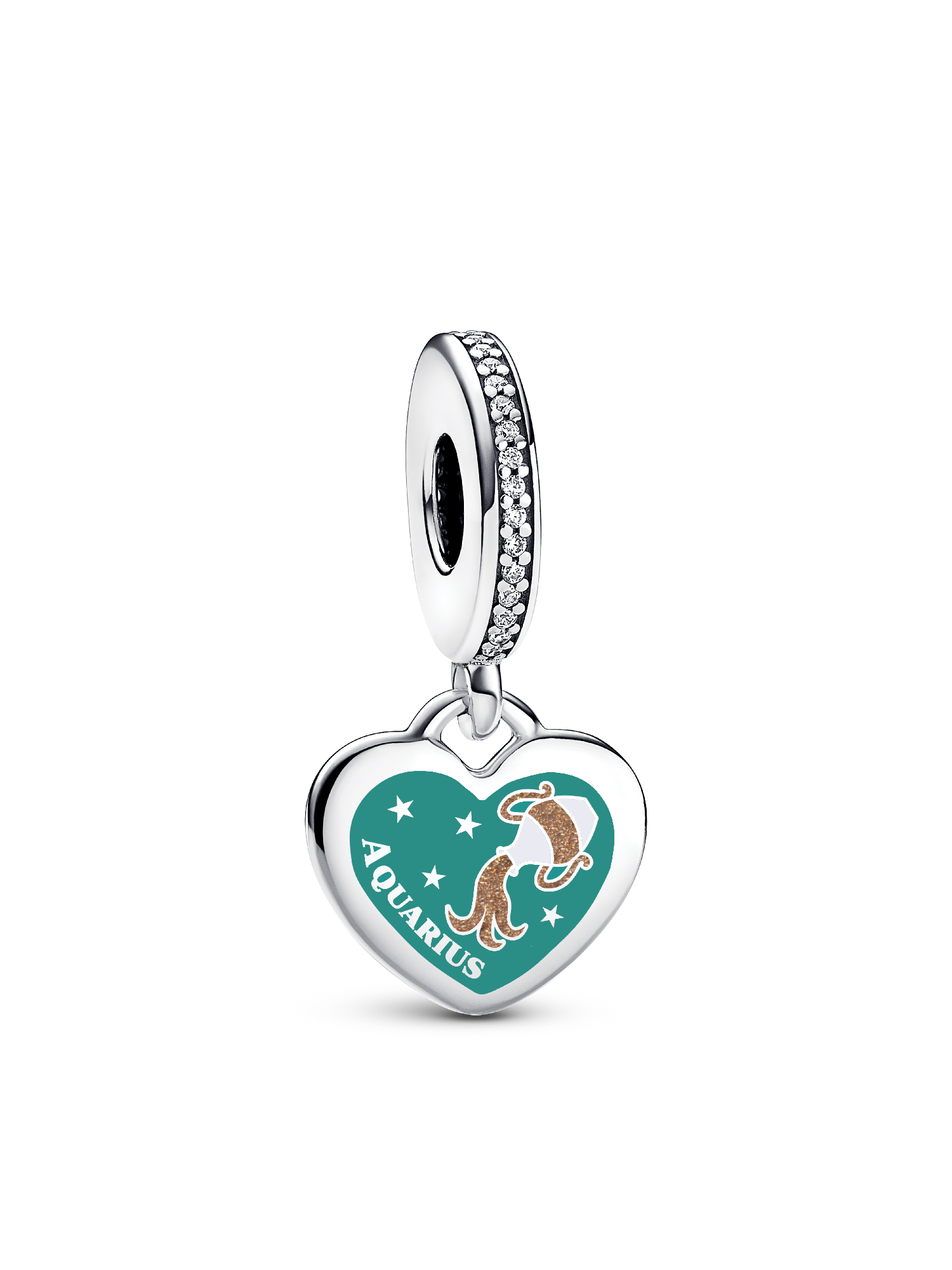 Aquarius Dangle Charm Bracelet Set