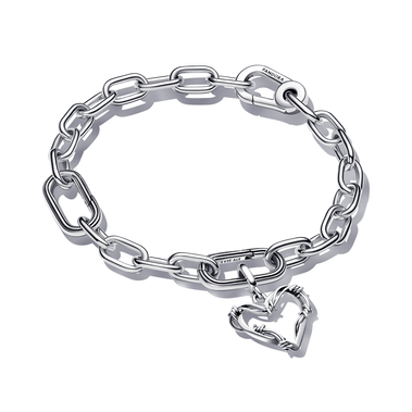 Barbed Wire Heart Bracelet Set