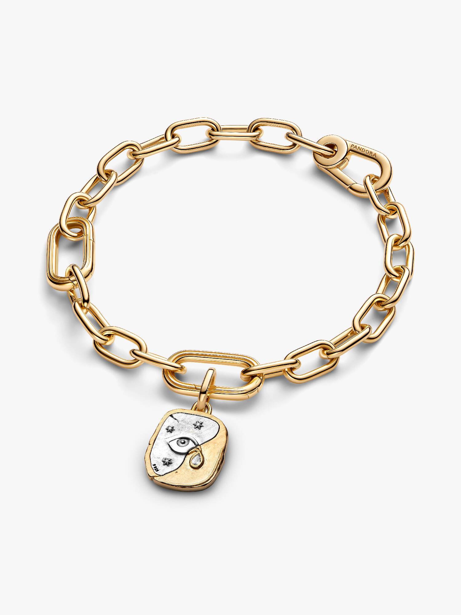 Protective Eye Link Charm Bracelet