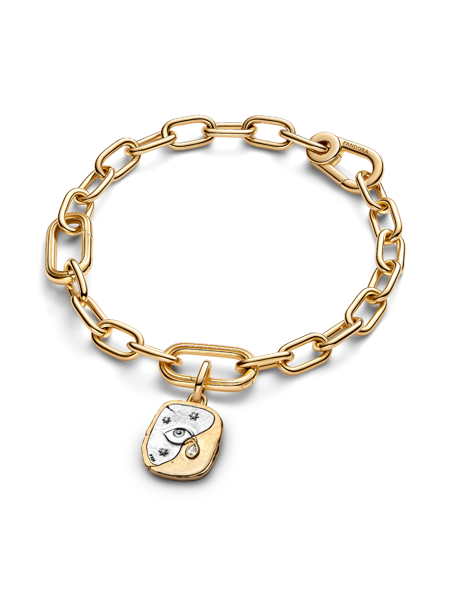 Protective Eye Link Charm Bracelet