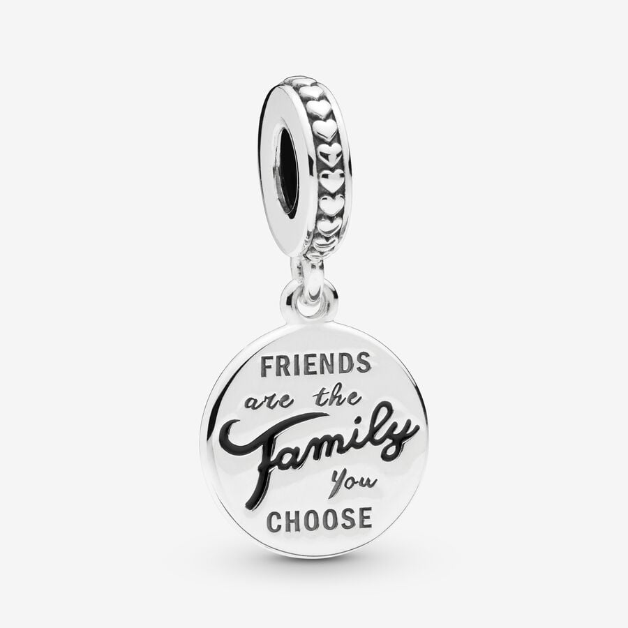 Friends are Family Dangle Charm image number 0
