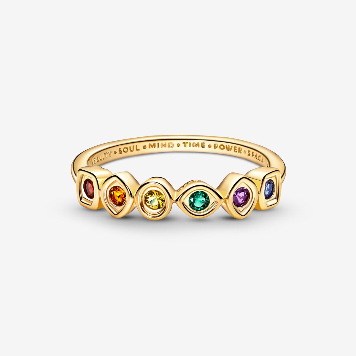 Marvel The Avengers Infinity Stones Ring Gold plated Pandora Canada