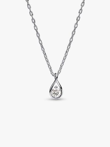 Pandora Infinite Lab-Grown Diamond Pendant Necklace