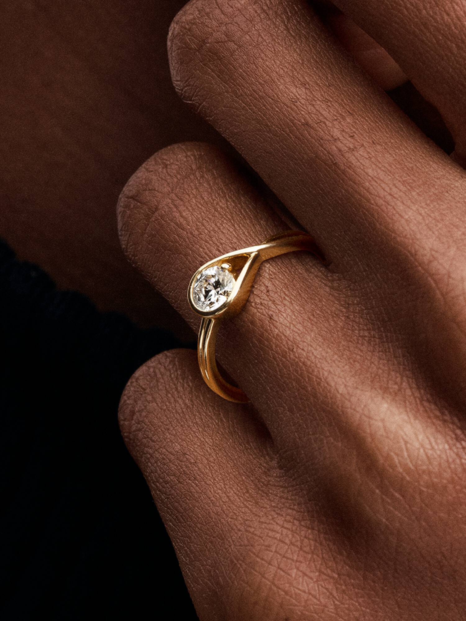 Bague à diamant cultivé en laboratoire Pandora Infinite