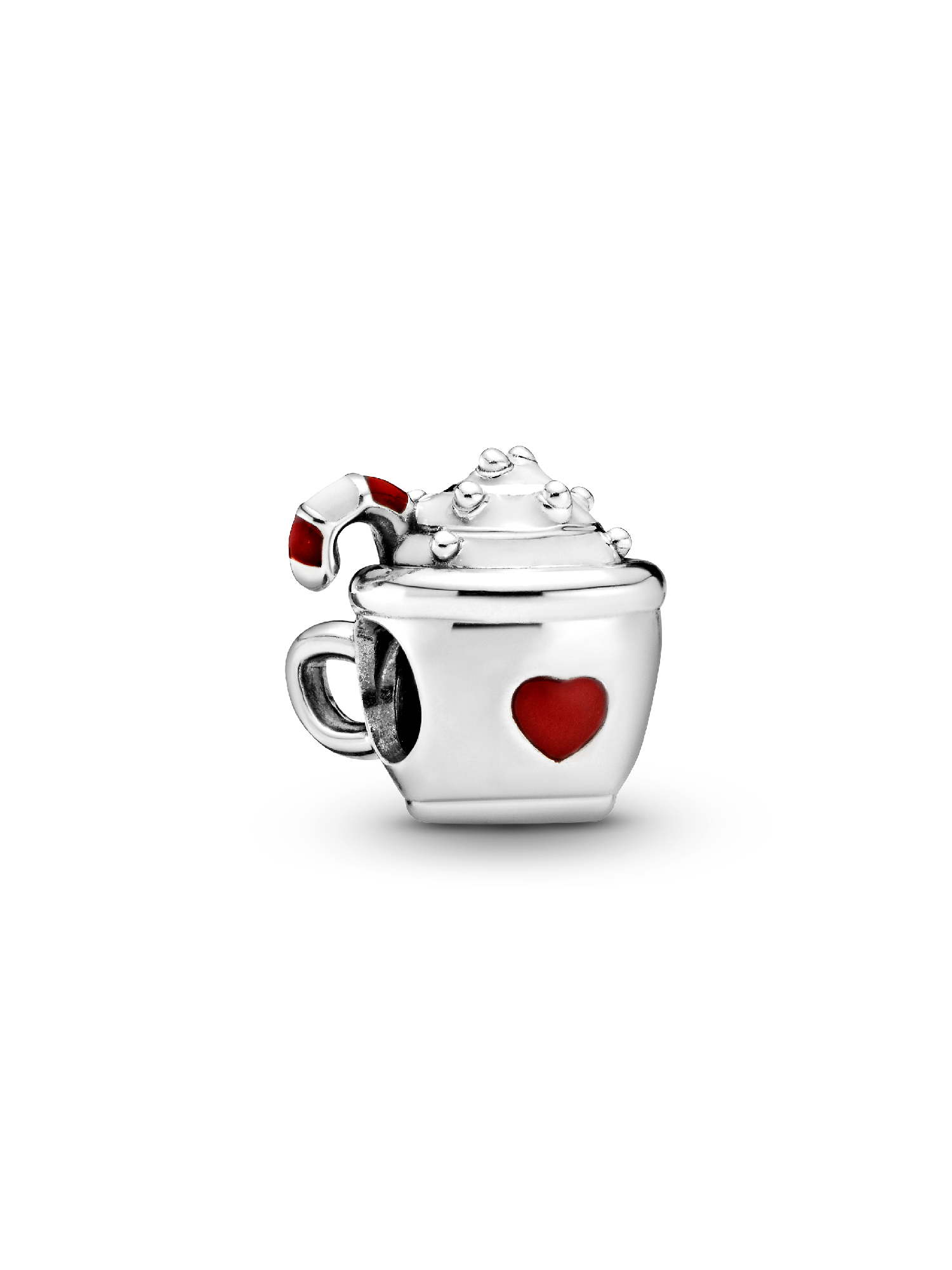 Cocoa & Candy Cane Charm