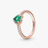Sparkling Elevated Heart Ring Sparkling Elevated Heart Ring