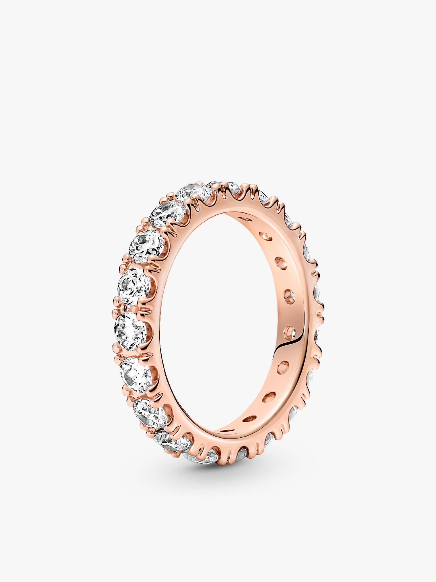Bague éternité Line scintillante