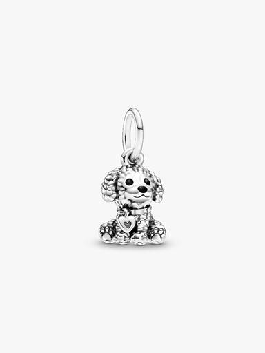 FINAL SALE - Poodle Puppy Dog Dangle Charm